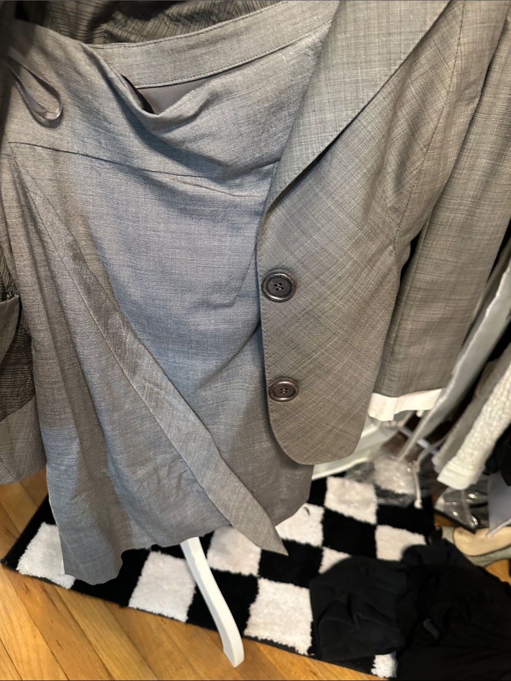LAMB Gray Women's Blazer and skirt - Picture 6 of 8